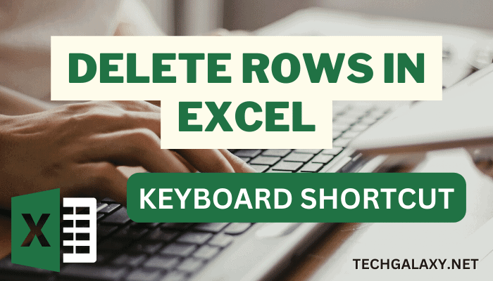 Delete Rows In Excel Shortcut 